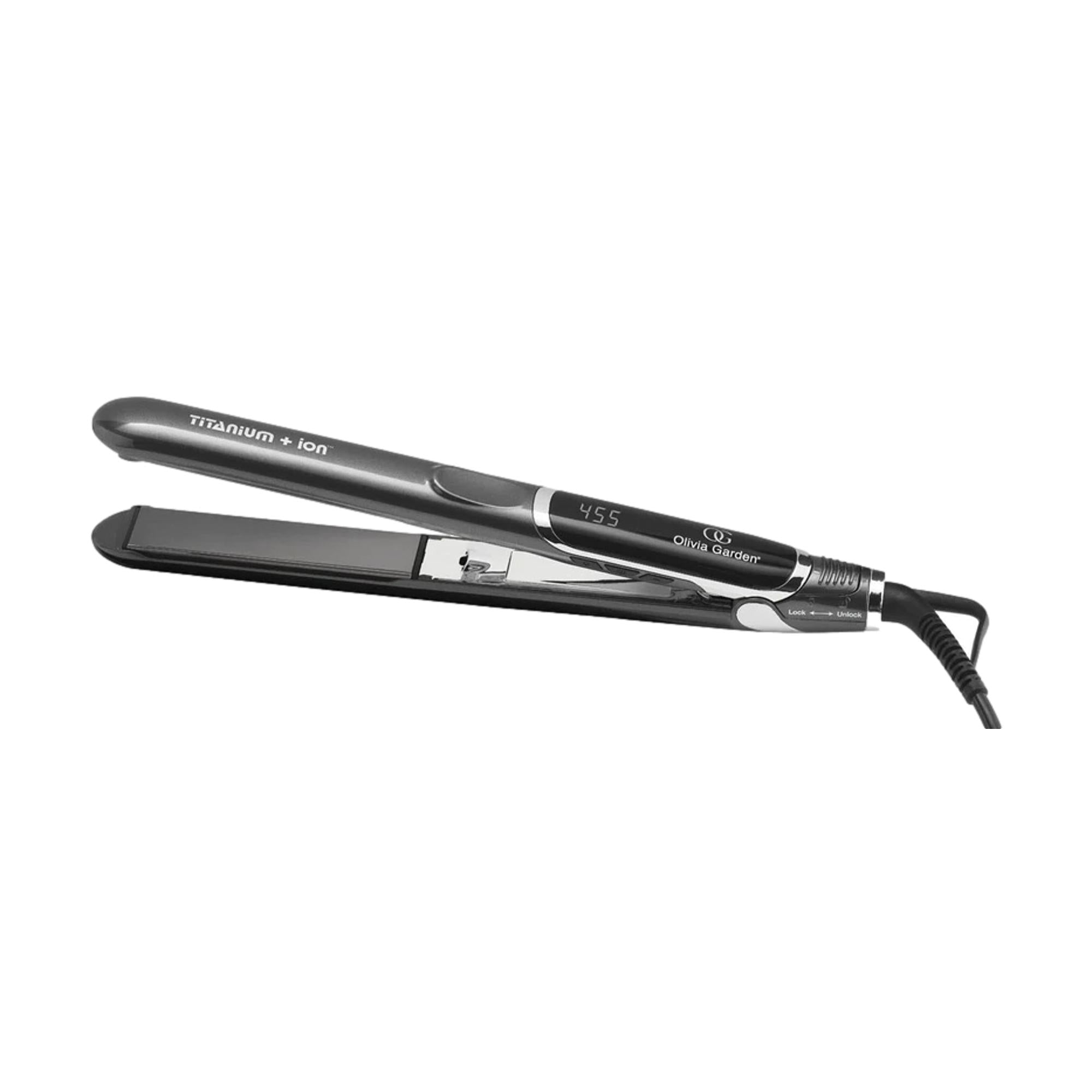 Olivia online Garden Titanium + Ion Flat Iron