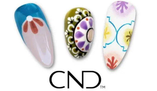 Exclusive Nail Art Featuring CND's Shade Sense Collection