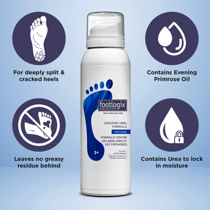 Footlogix Cracked Heel Formula, 4.2oz