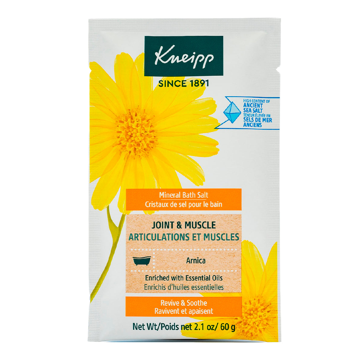 Kneipp Mineral Bath Salt, Joint & Muscle Arnica