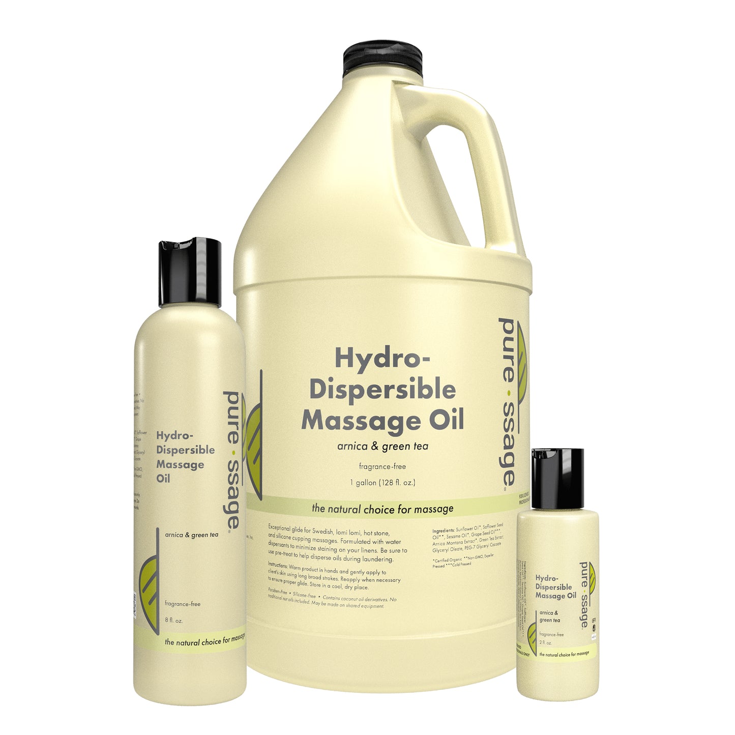 Pure-ssage Hydro-Dispersible Massage Oil