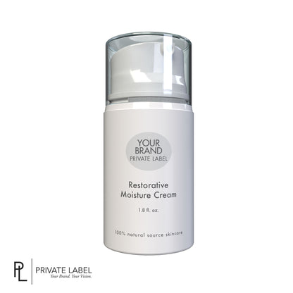 Private Label Restorative Moisture Cream, Retail 1.8 oz