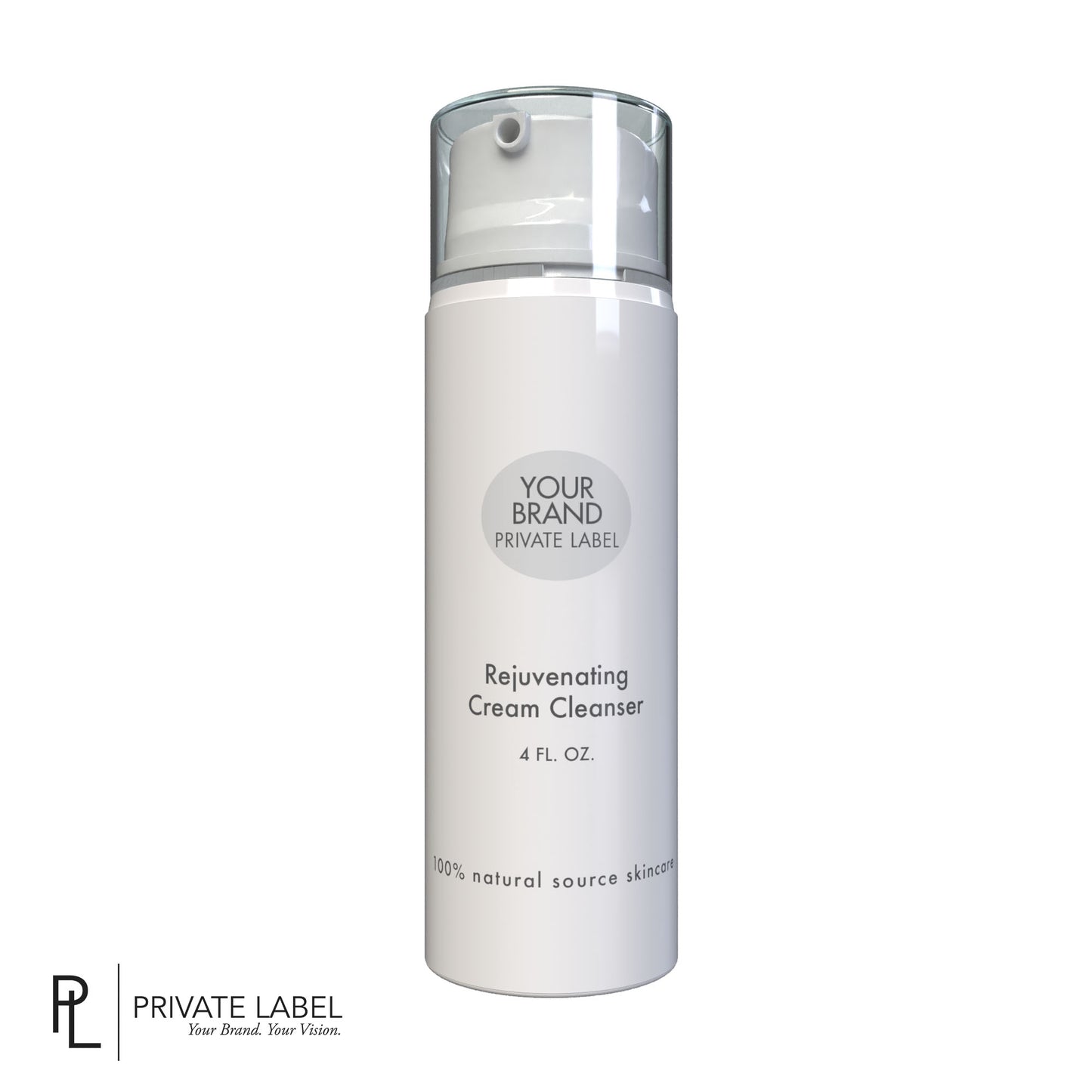 Private Label Rejuvenating Cream Cleanser, Retail 4 fl oz