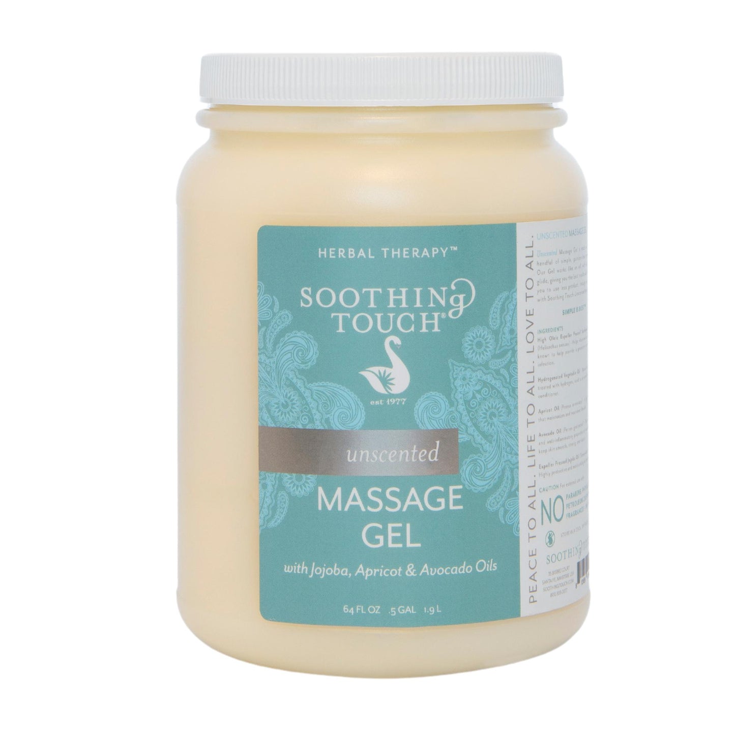 Soothing Touch Unscented Massage Gel