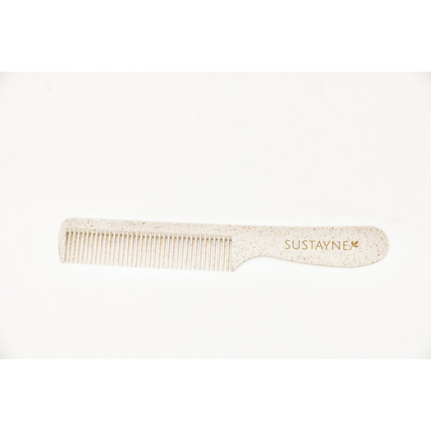 Sustayne Hair Comb, Wheat Straw, 6.8"