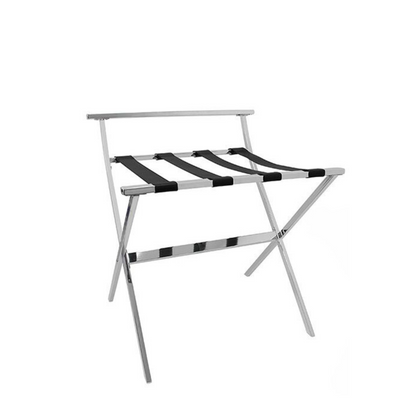 FOH London Luggage Rack with Back, 2 ct