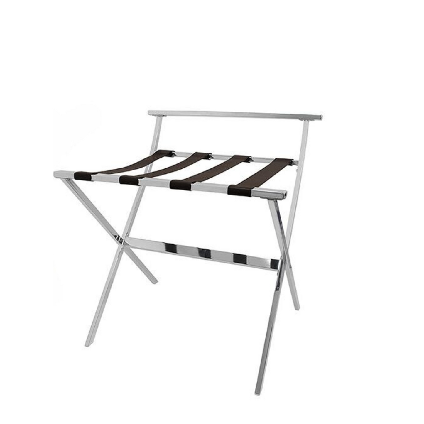 FOH London Luggage Rack with Back, 2 ct