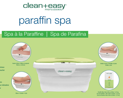 Clean + Easy Non-Digital Paraffin Spa w/ Peach Paraffin, 6 lbs.