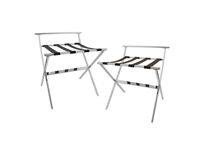 FOH London Luggage Rack with Back, 2 ct