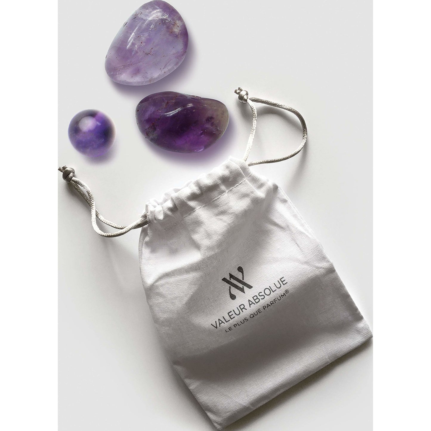 Valeur Absolue Amethyst Massage Stones