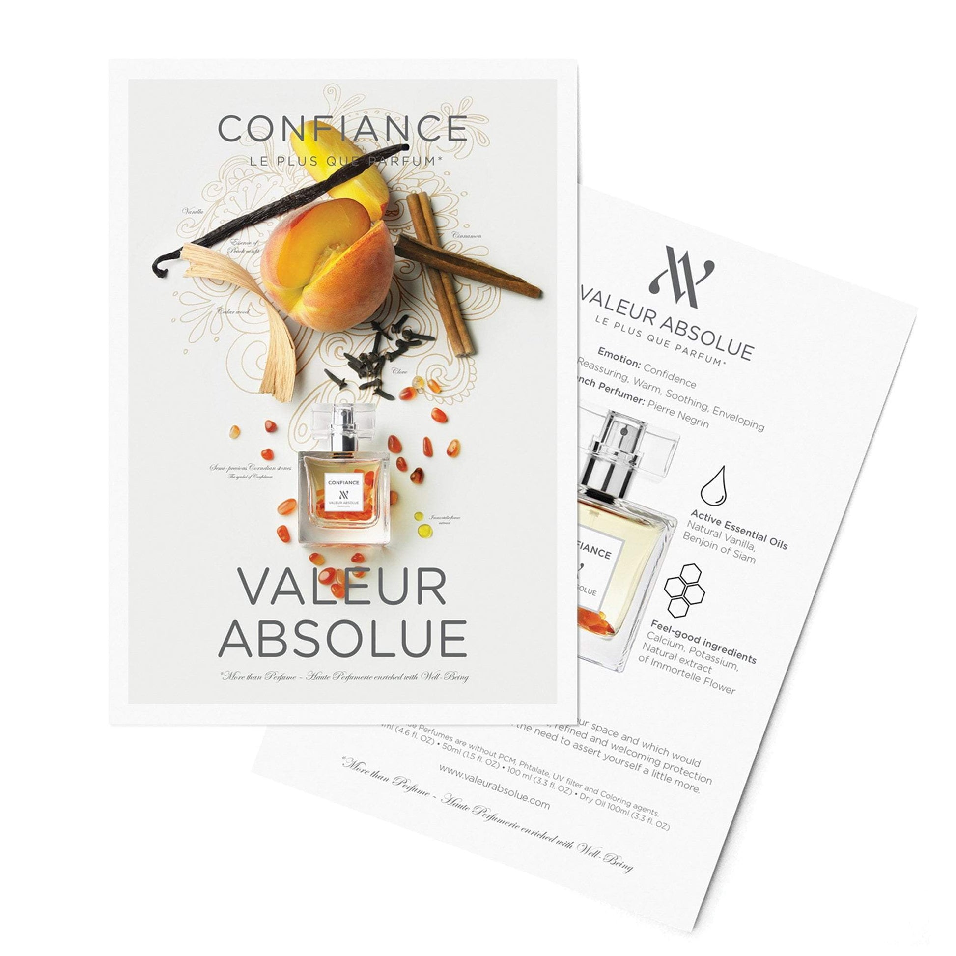 Valeur Absolue Fragrance Scent Cards, Confiance