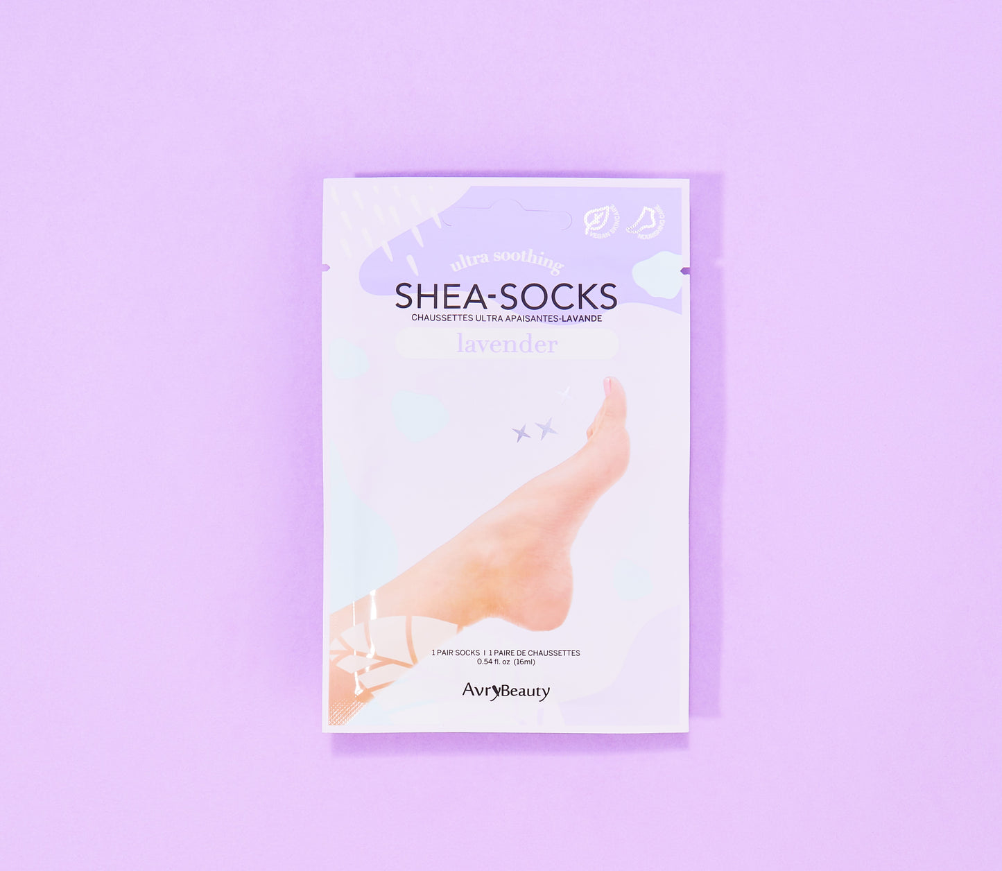 Avry Beauty Shea Butter Socks, 1 pair