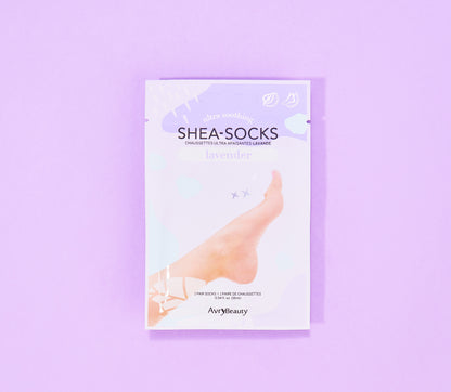 Avry Beauty Shea Butter Socks, 1 pair