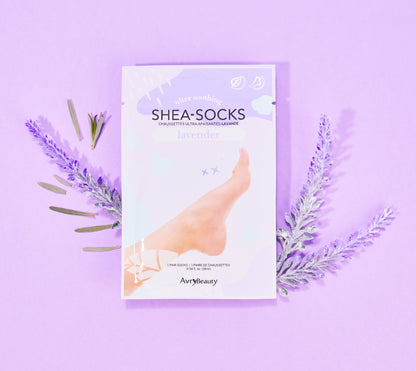 Avry Beauty Shea Butter Socks, 1 pair