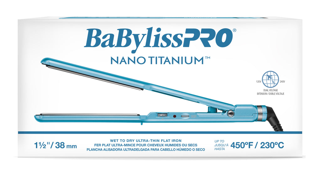 BaByliss Pro Ultra-Thin Vented Straightening Iron, 1.5" – Companies