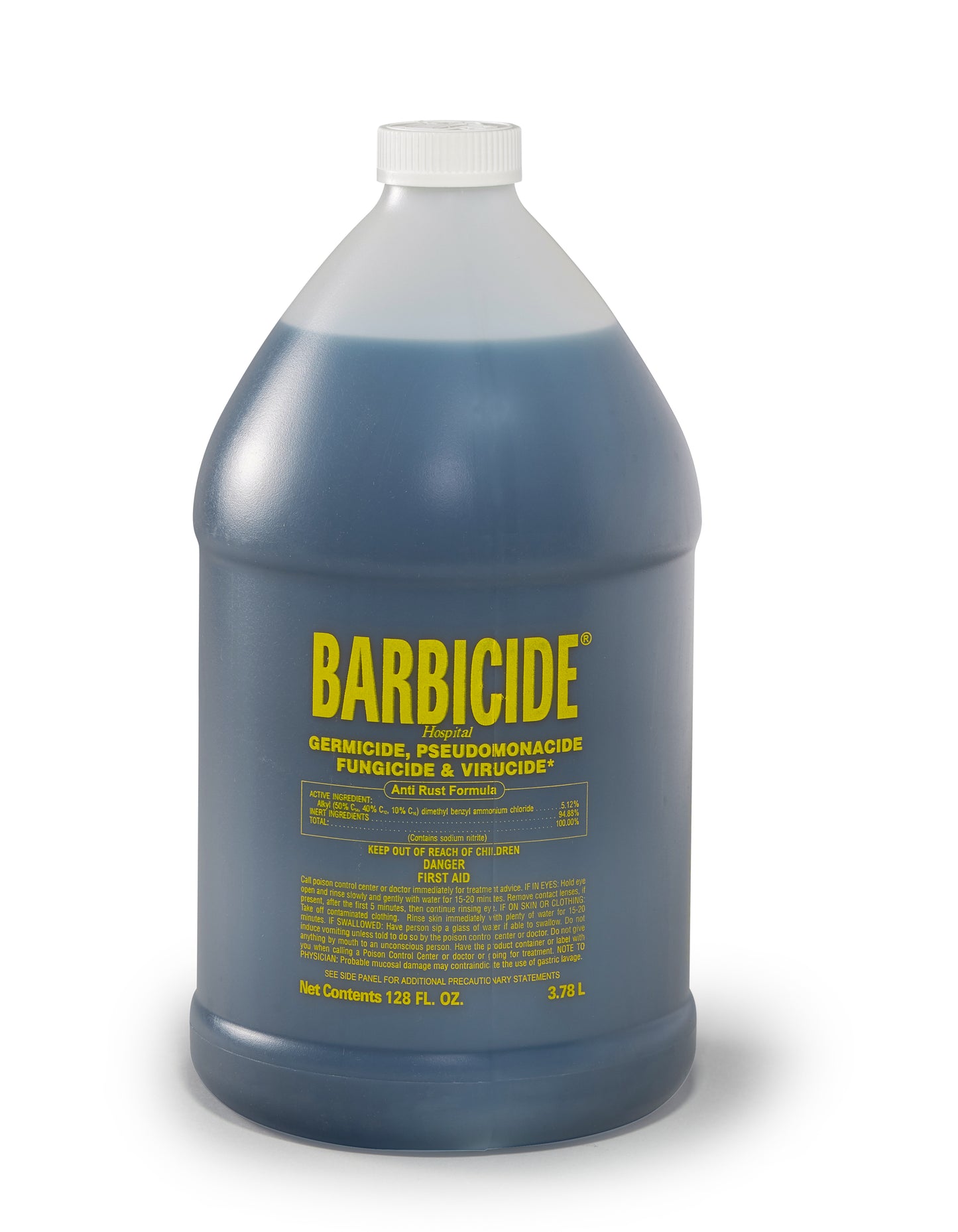 Barbicide Disinfectant Concentrate, 16 fl oz, 64 fl oz & 1 Gal