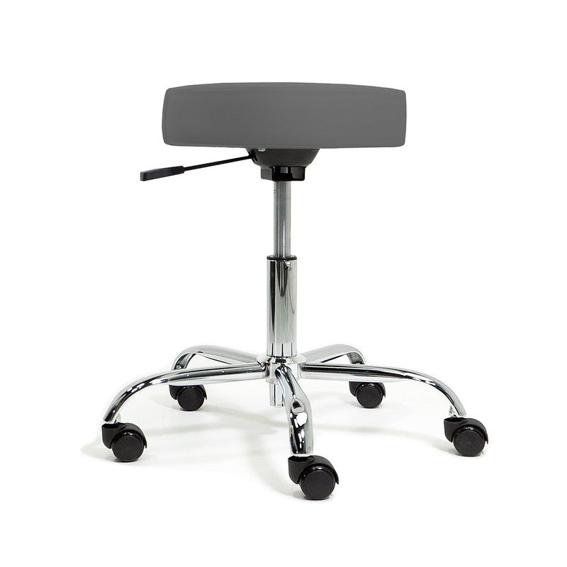 Earthlite Pneumatic Rolling Massage Stool (optional backrest)