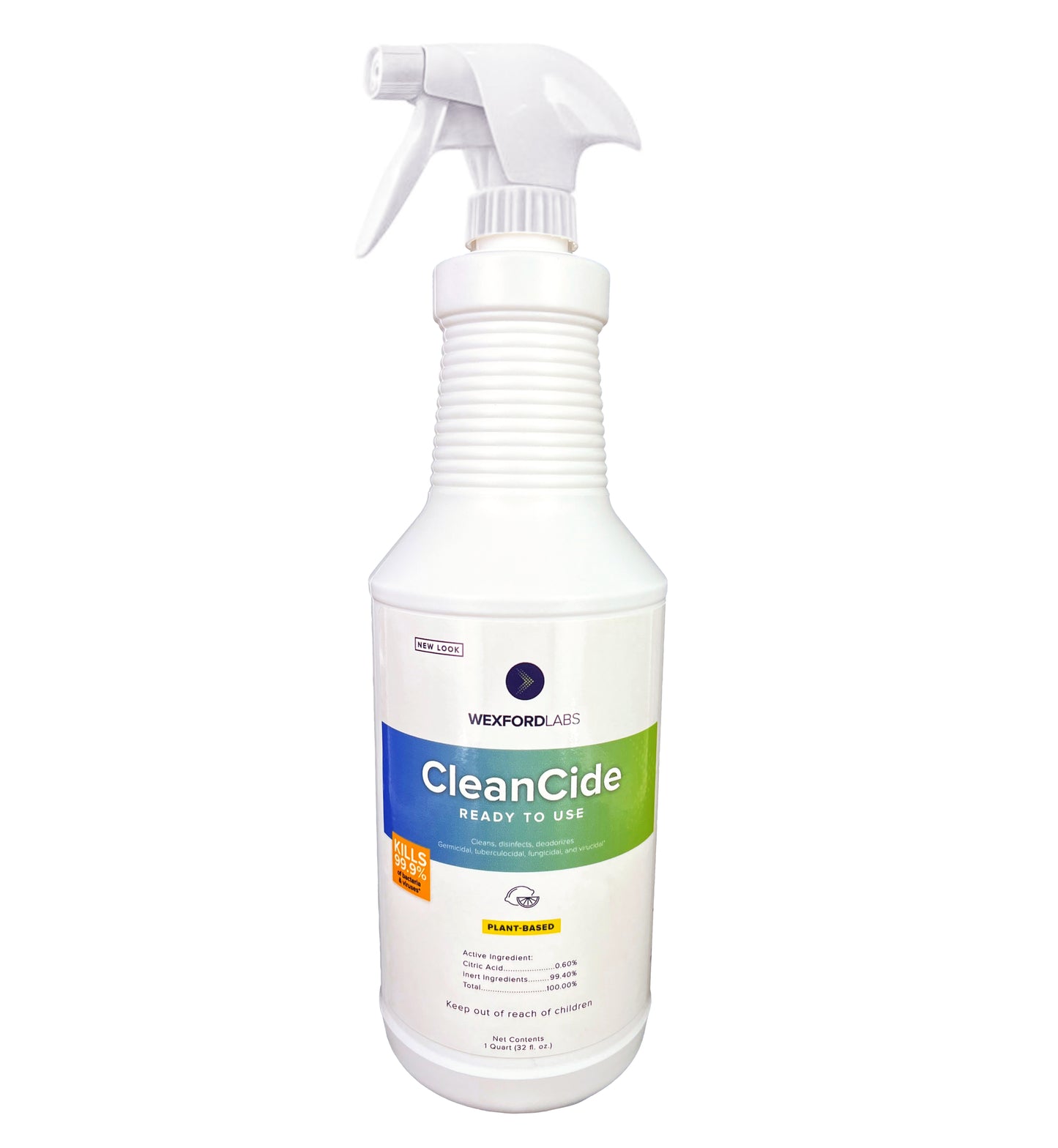 CleanCide Ready to Use Disinfectant Spray, 1 qt