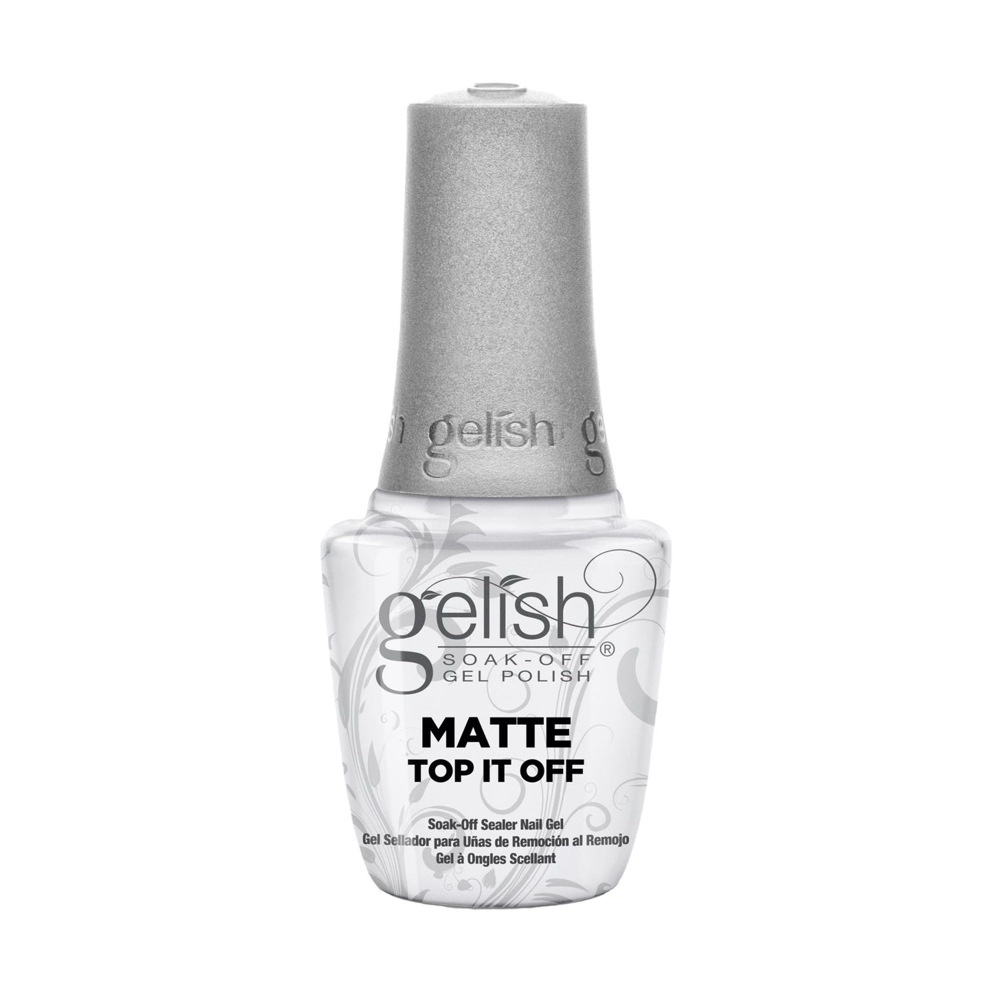 Gelish Matte Top It Off Sealer Gel, 0.5 fl oz