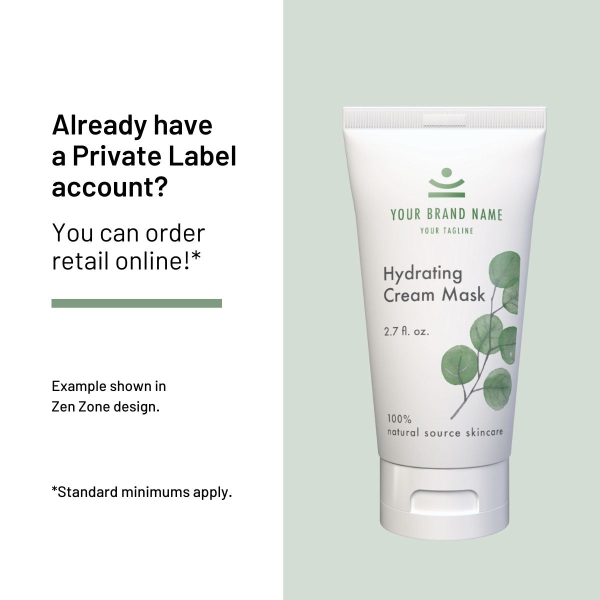 Private Label Hydrating Cream Mask, Professional