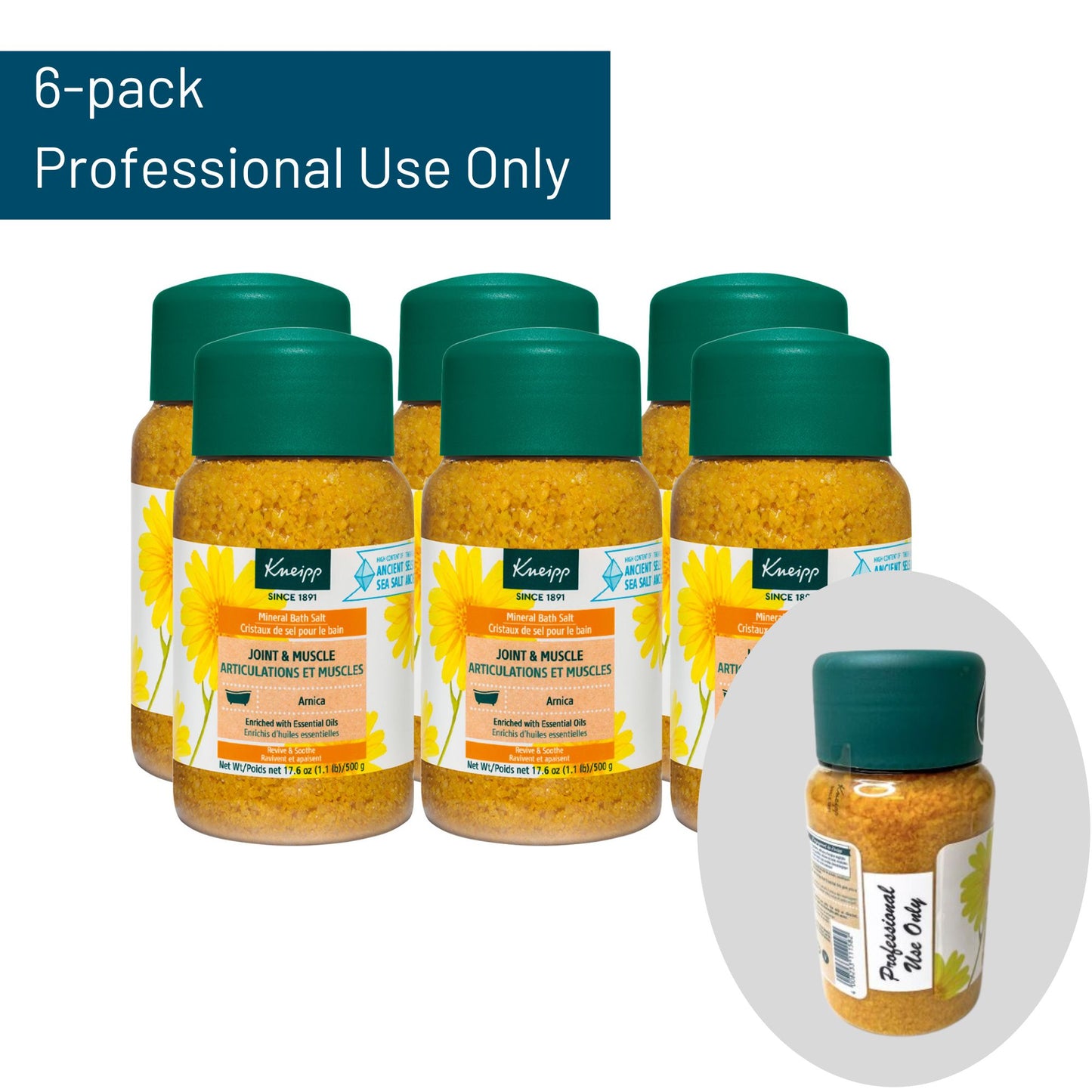 Kneipp Mineral Bath Salt, Joint & Muscle Arnica