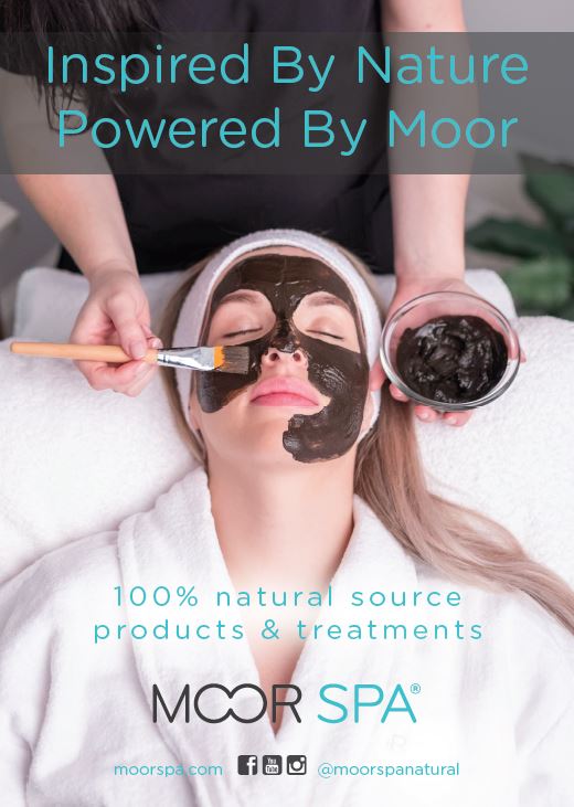 Moor Spa Inspired by Nature Powered by Moor Shelf Talker, 5x7