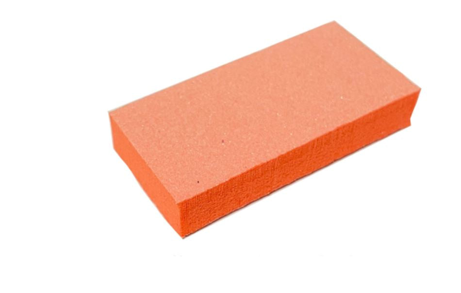 Mini Buffer Blocks, 80/100 Grit, Orange