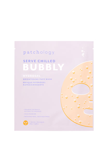 Patchology Serve Chilled Bubbly Hydrogel Face Mask, 1 ct