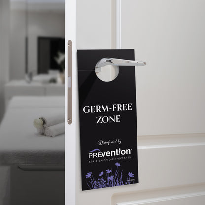 Prevention Disinfectants Door Hanger