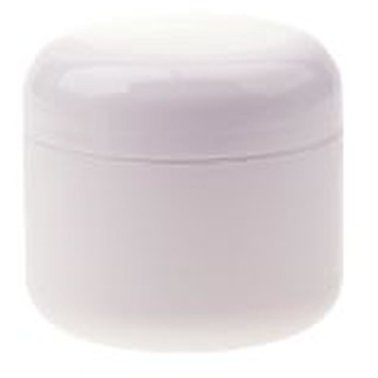 Bottles & Jars 2 oz. White Jar with Lid