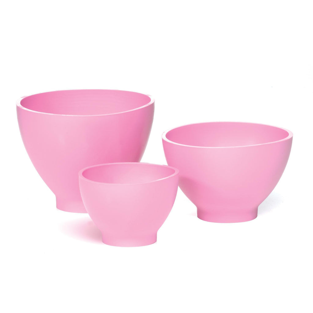 Wholesale Best Buds Silicone Mixing Bowl Black with Pink Logo