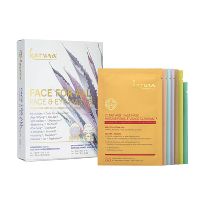 Exfoliants, Peels, Masks & Scr Karuna Face For All Kit