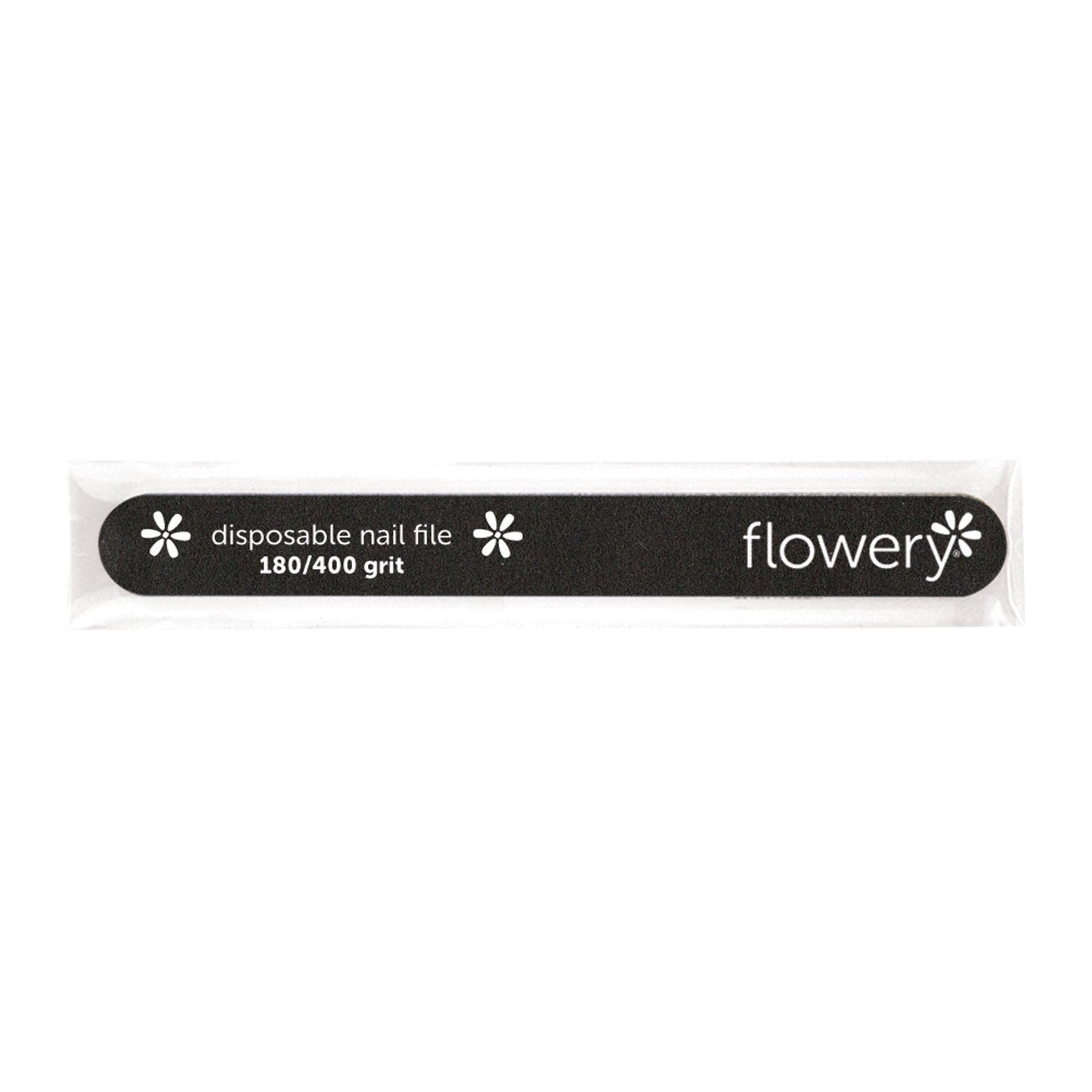Files, Buffers, Brushes & Pumi Black / 180/400 Flowery D-Files Cushioned