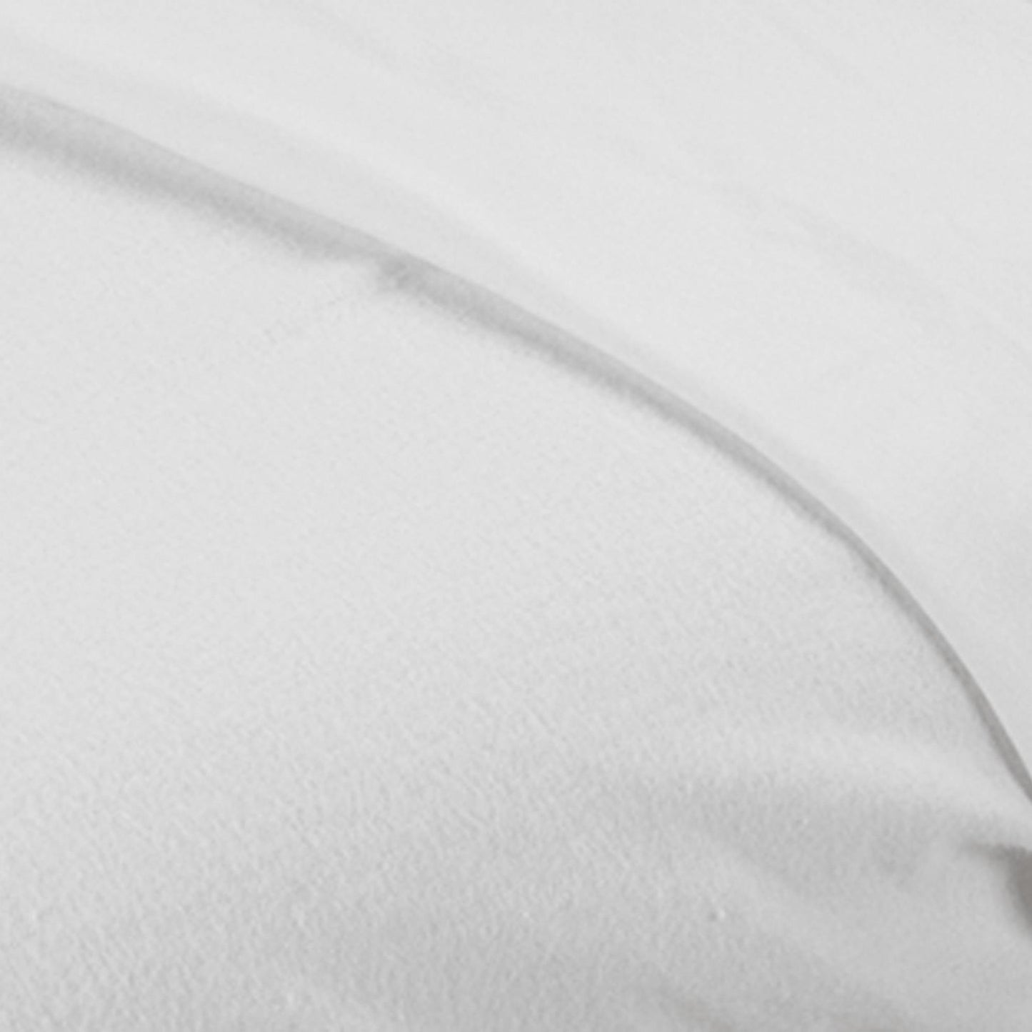 Fitted Sheets White Flannel Sheet / Fitted