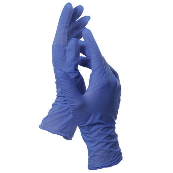 Medium Blue Nitrile Gloves, 100 ct