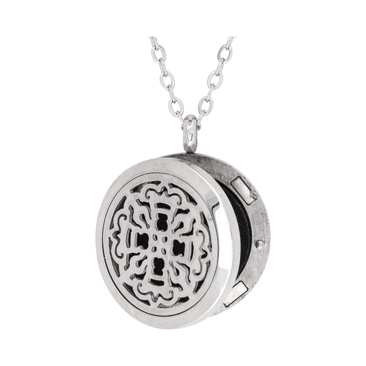 Jewelry Ancient Cross Aromatherapy Locket Necklace