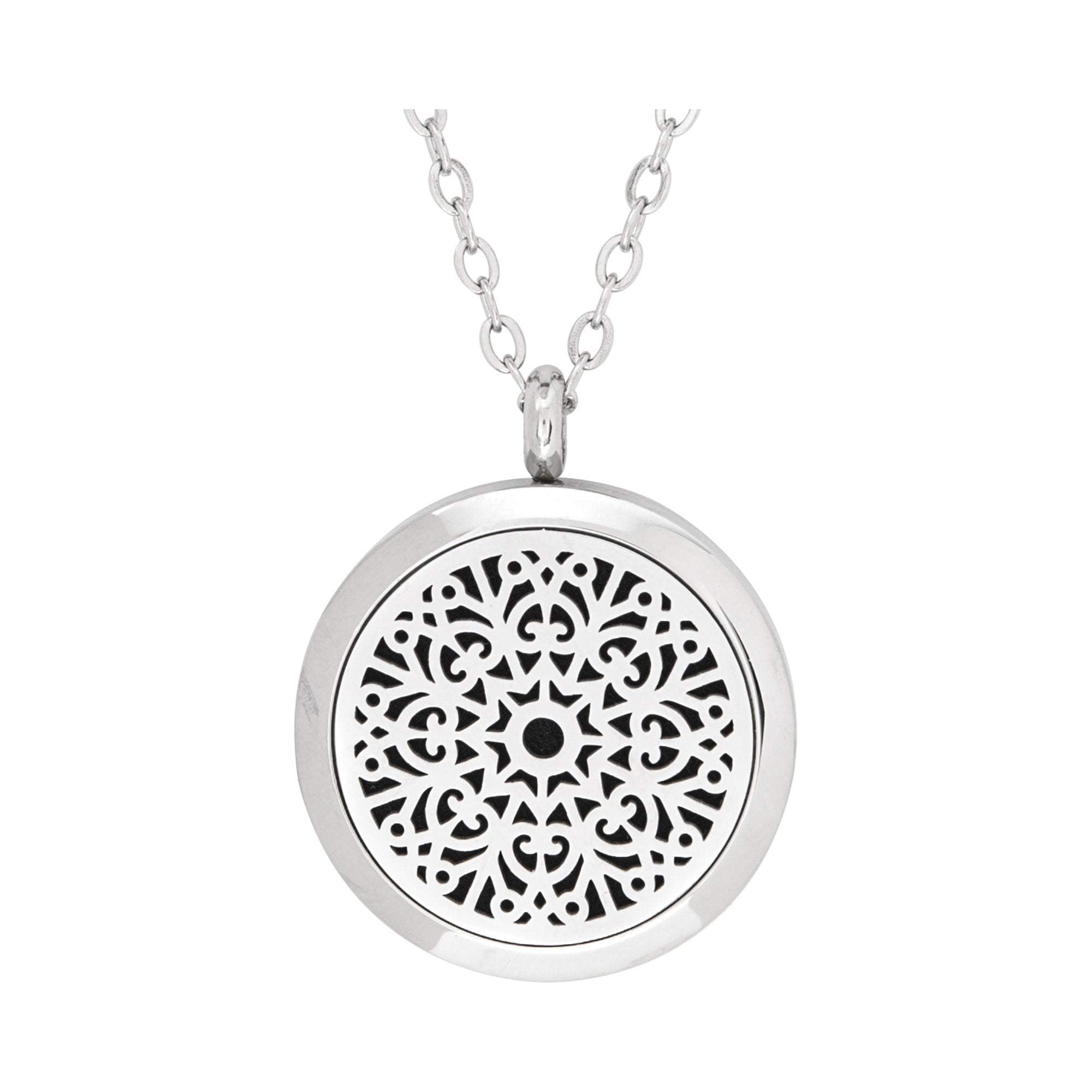 Stainless Steel Love Floral Pendant – Universal Companies