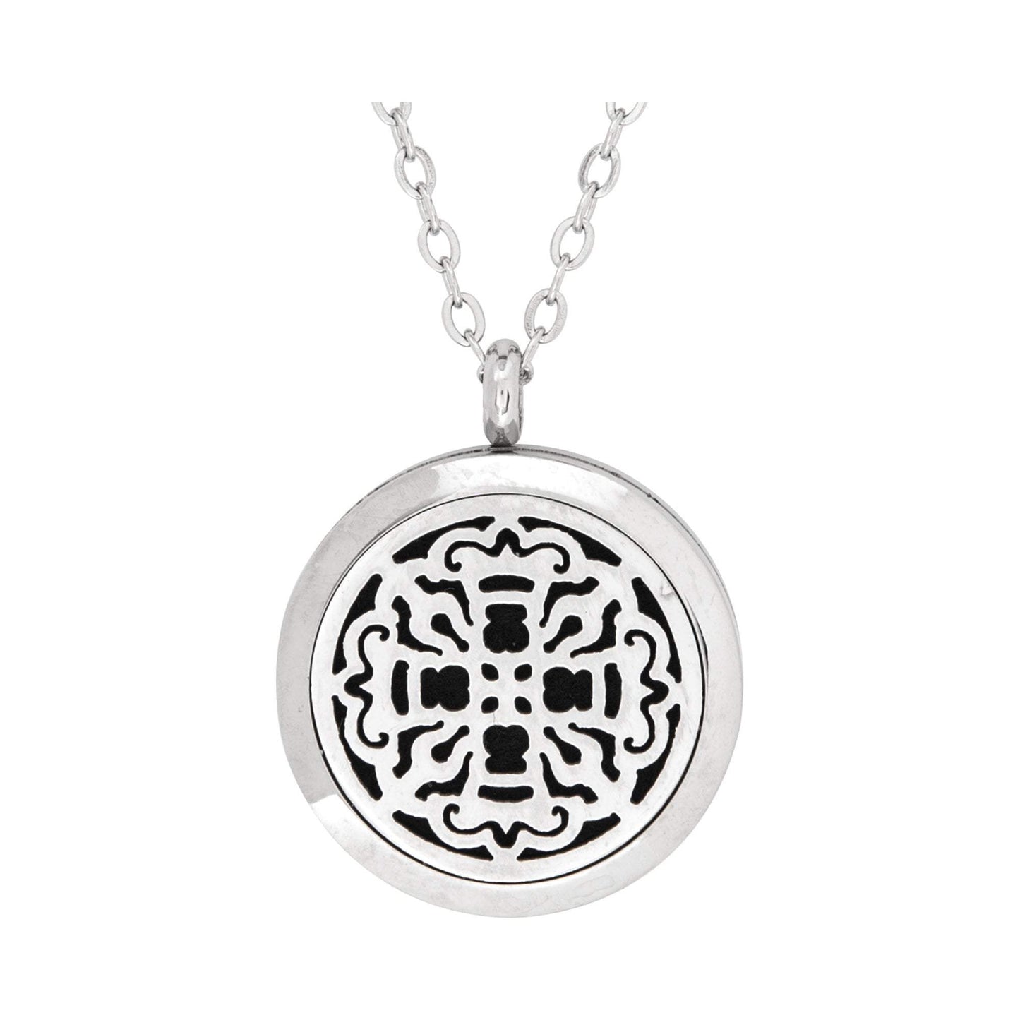 Jewelry Ancient Cross Aromatherapy Locket Necklace