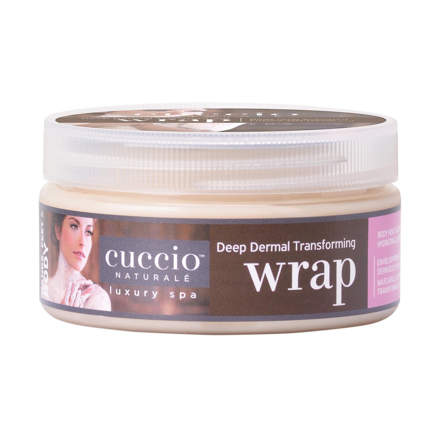 Cuccio Deep Dermal Transforming Wrap with Small Brush, 8 ooz ...