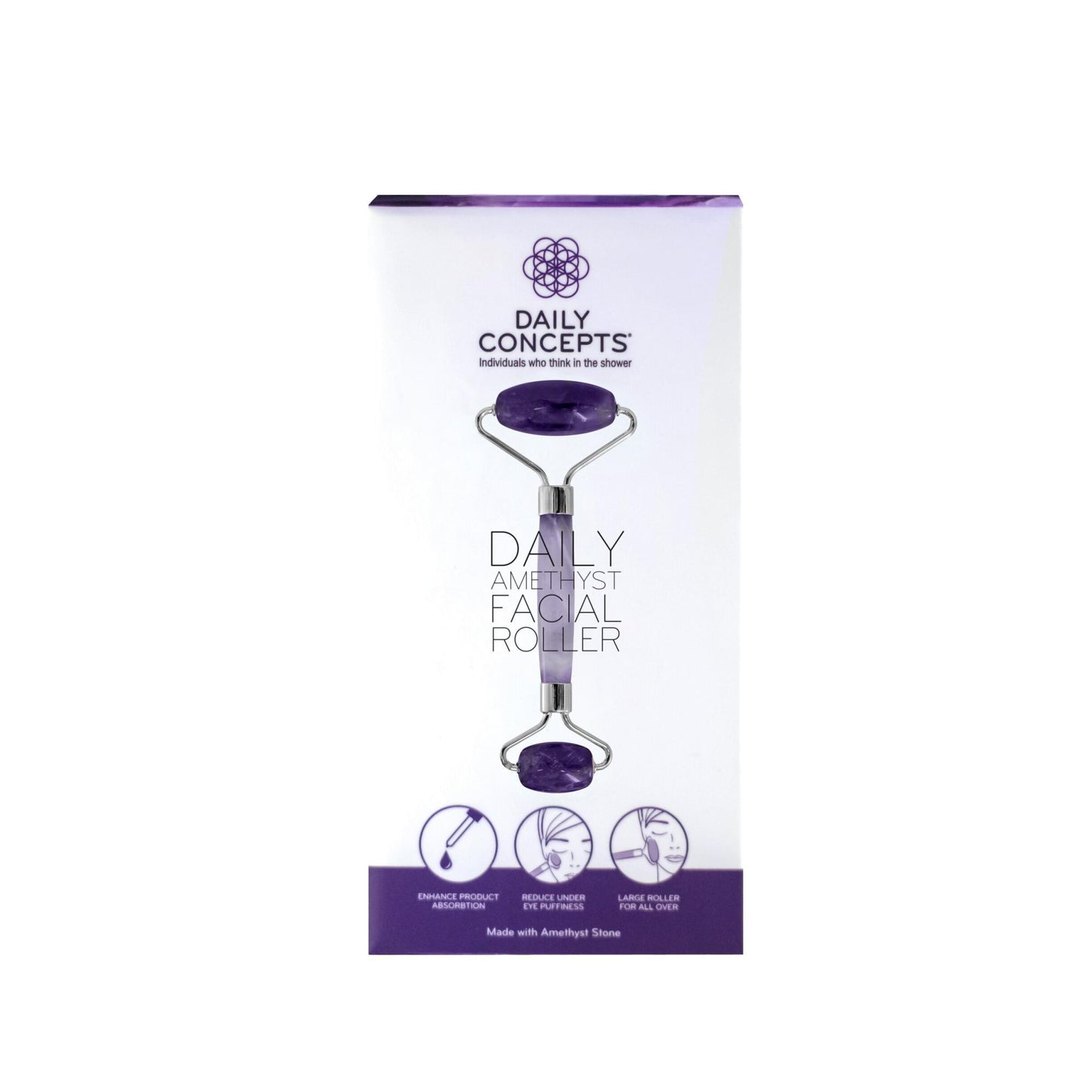 Daily Concepts Amethyst Facial Roller