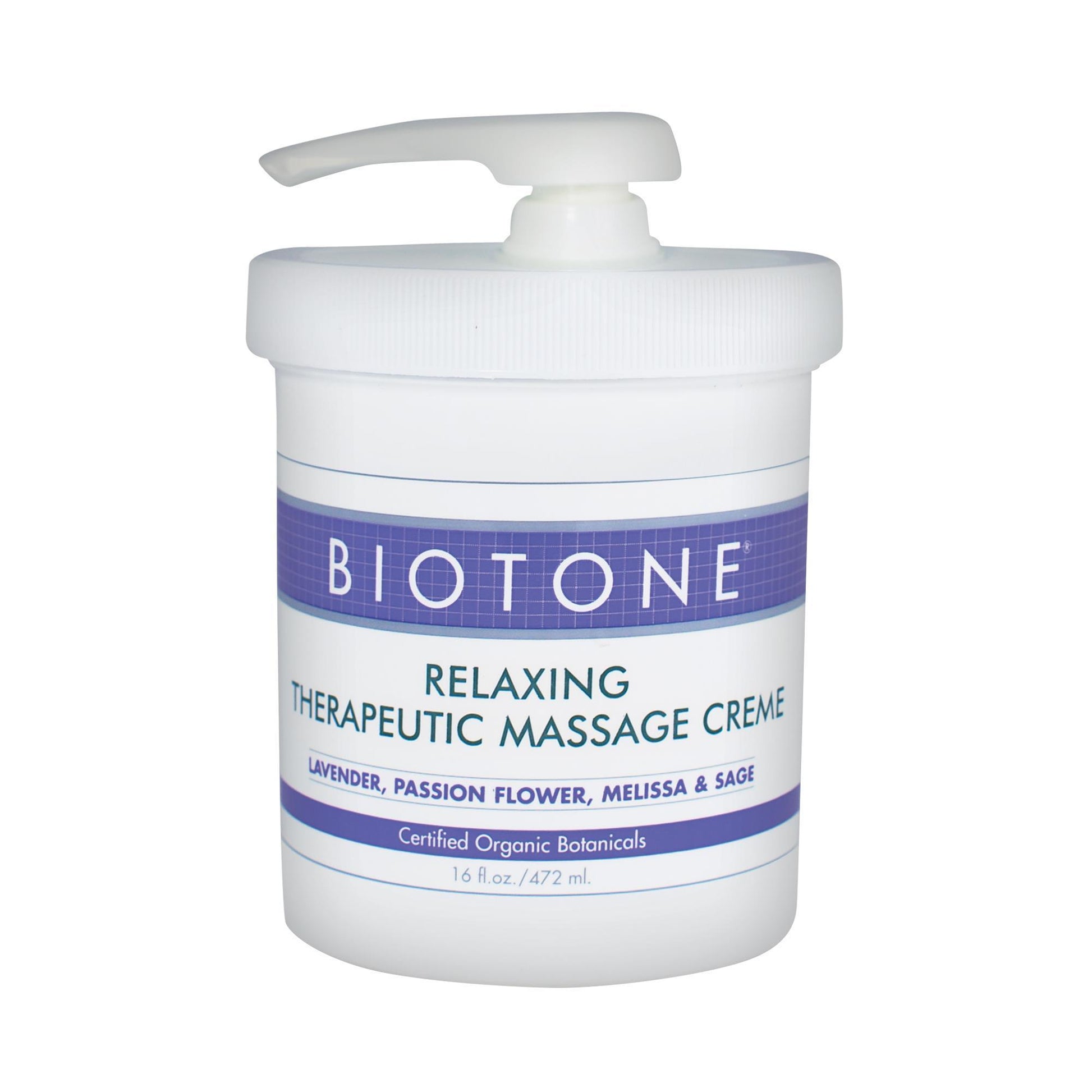 Massage Creams & Butters 16 Fl. Oz. Biotone Relaxing Therapeutic Massage Crème