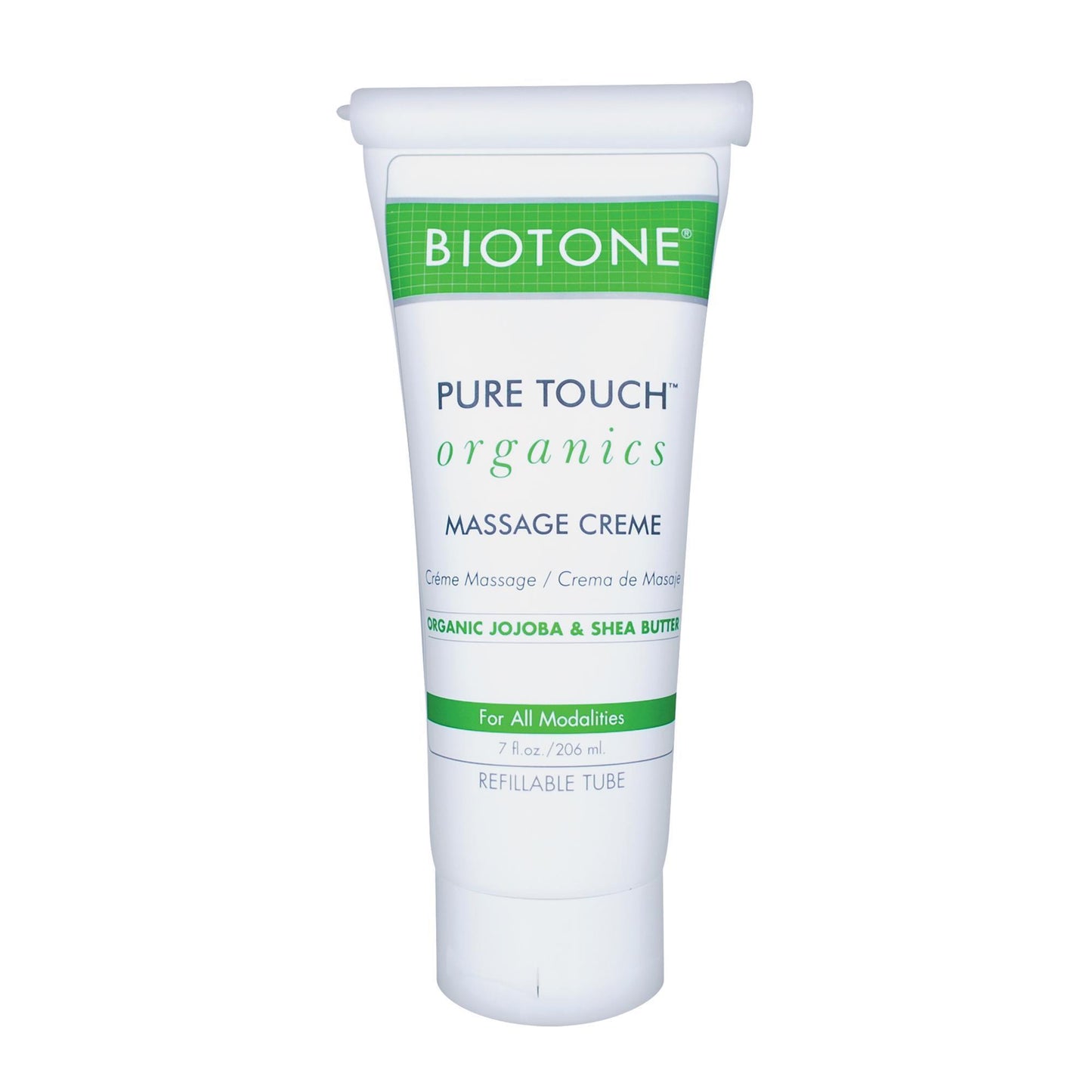 Massage Creams & Butters 7 Fl. Oz. Biotone Pure Touch Organics Massage Crème