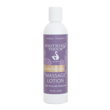 Massage Lotions 8 oz. Soothing Touch Massage Lotion / Lavender