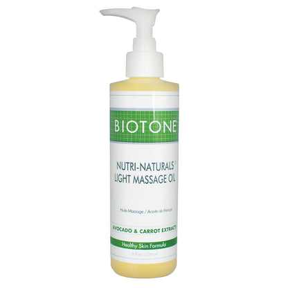 Massage Oils 8 Fl. Oz. Biotone Nutri-Naturals Massage Oil