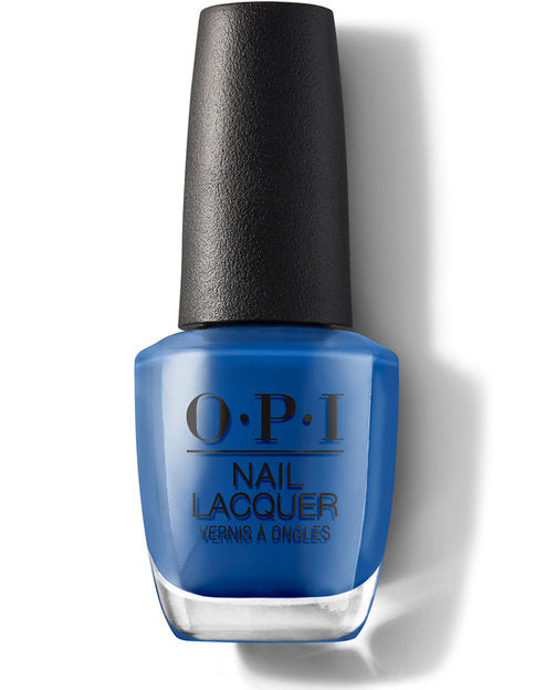 blue nail polish opi
