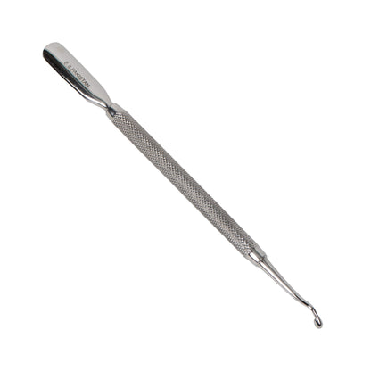 Cuticle Pusher & Scoop, Stainless Steel