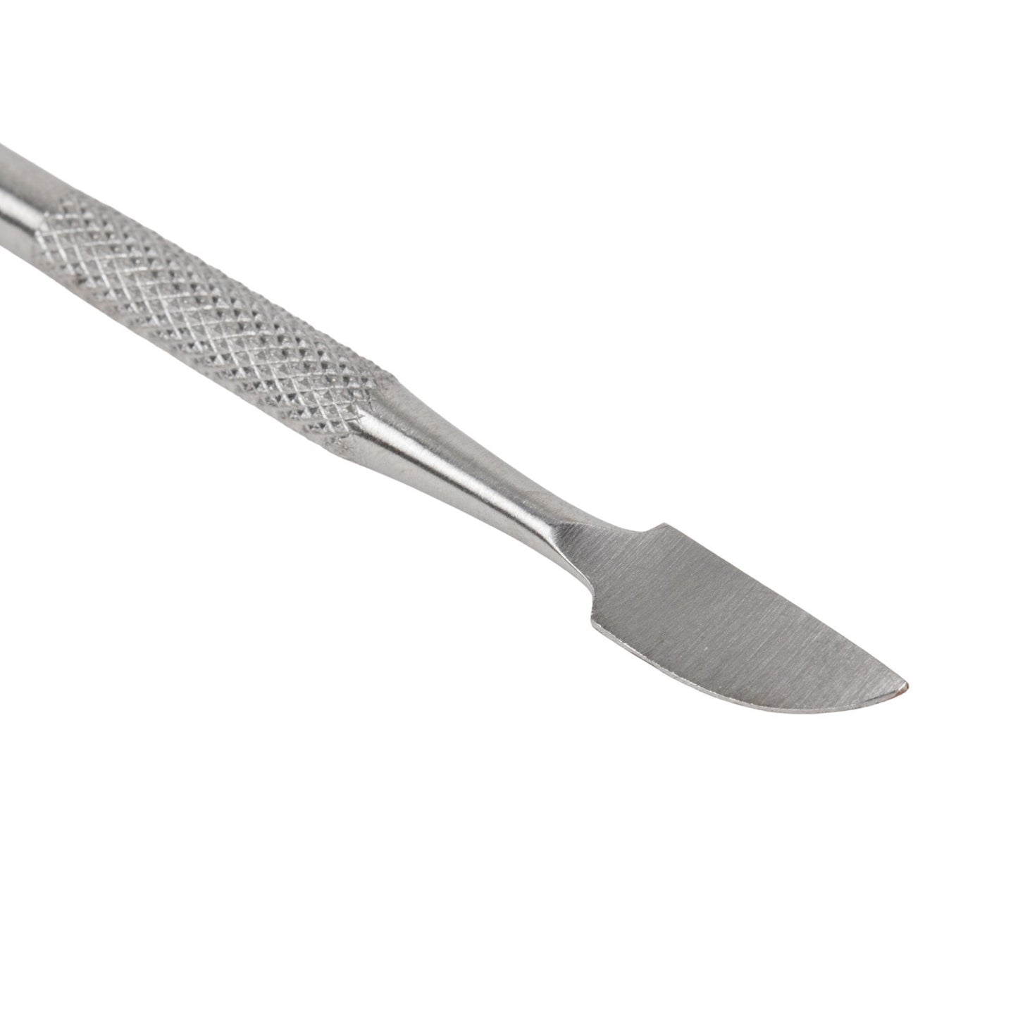 Curved Pusher & Cuticle Remover, Stainless Steel