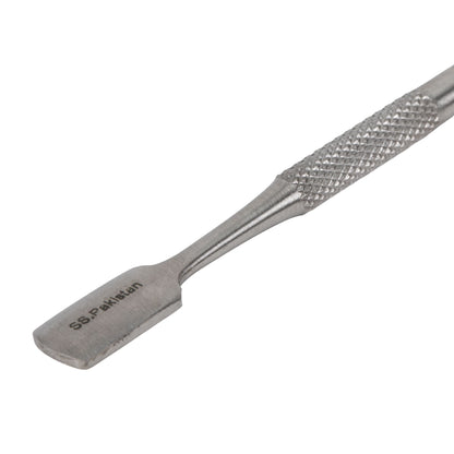 Curved Pusher & Cuticle Remover, Stainless Steel