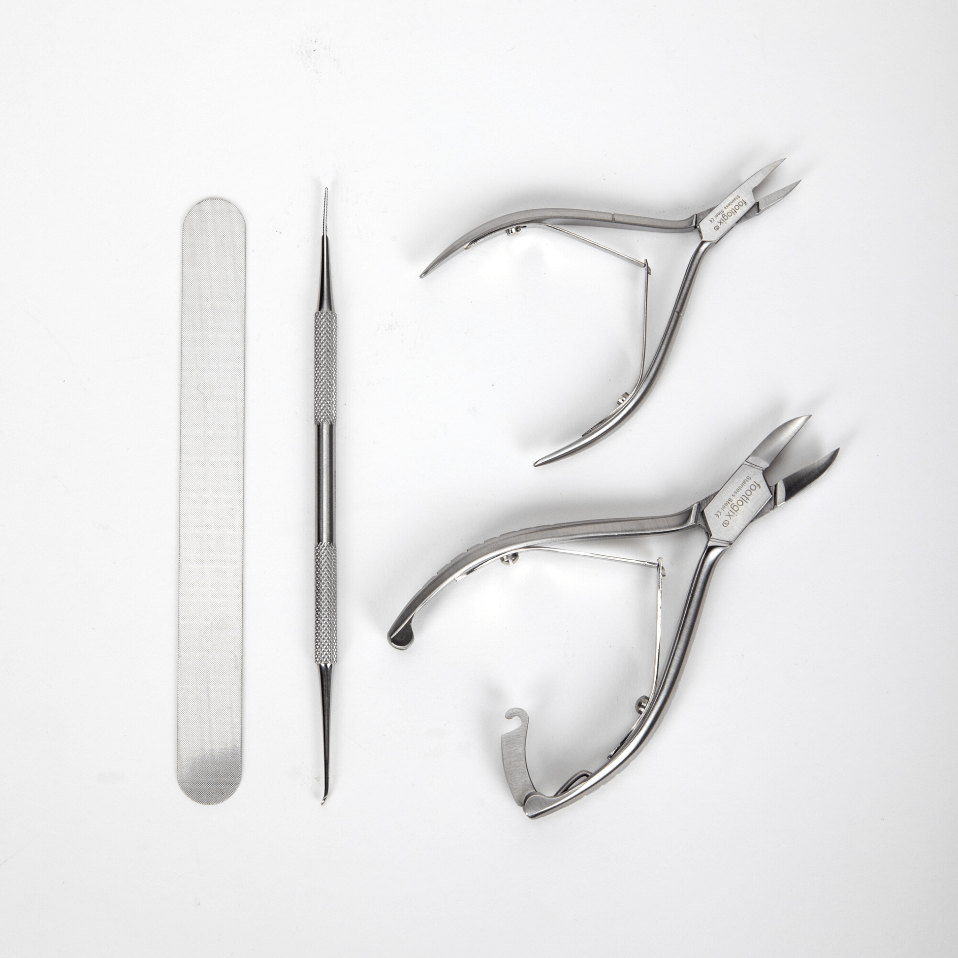 Nail Clippers, Nippers & Sciss Footlogix 4 Piece Precision Implement Kit