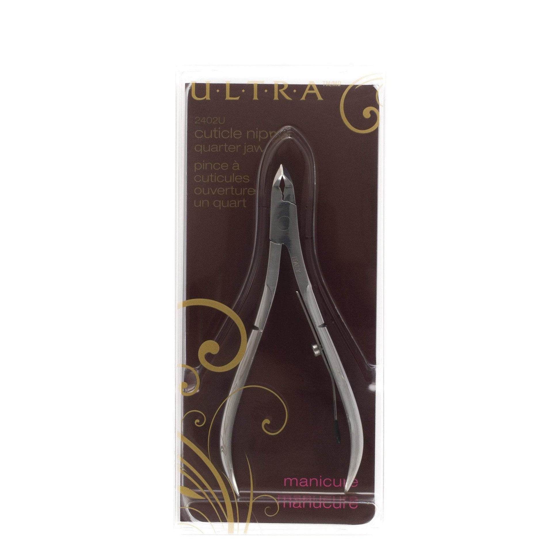 Nail Clippers, Nippers & Sciss Ultra Cuticle Nipper, Stainless Steel,1/4 Jaw